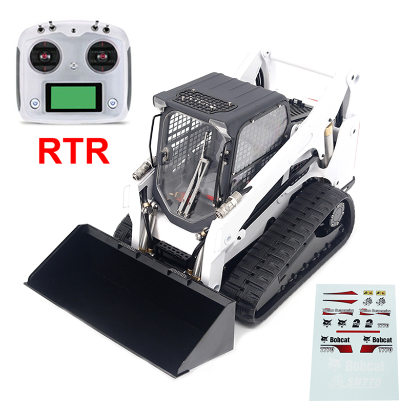 Heavy Equipment Games - 1/14 RTR Tracked Bobcat Construction Vehicle