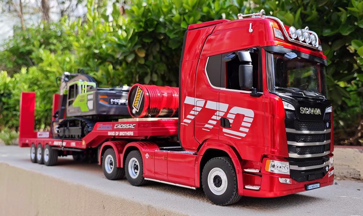 Remote control engineering car - Heavy Equipment Games avis et prix