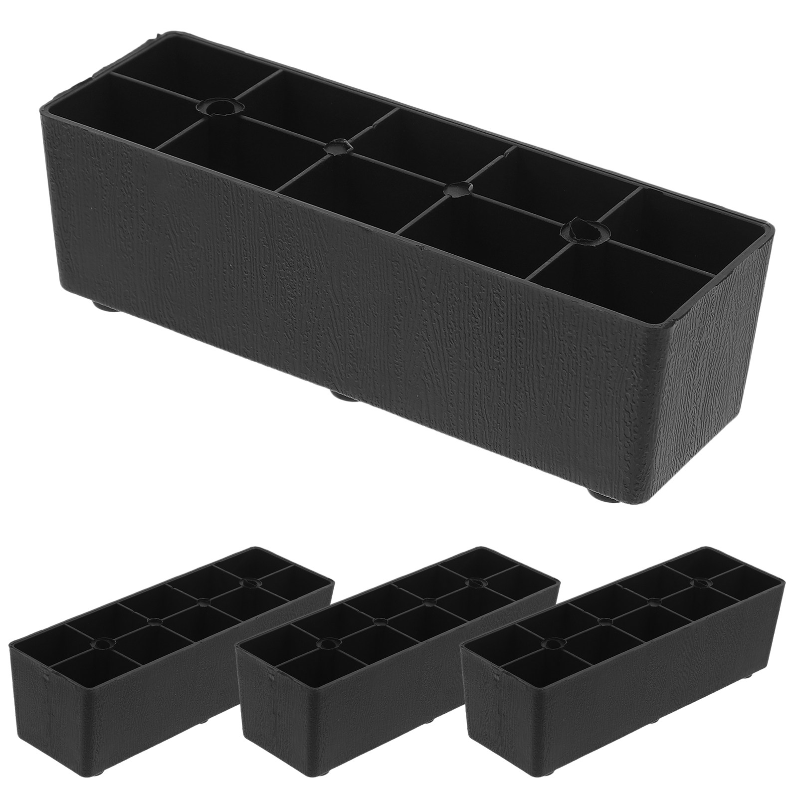 4Pcs Plastic Bed Risers Heavy  - Heavy Equipment Washing avis et prix