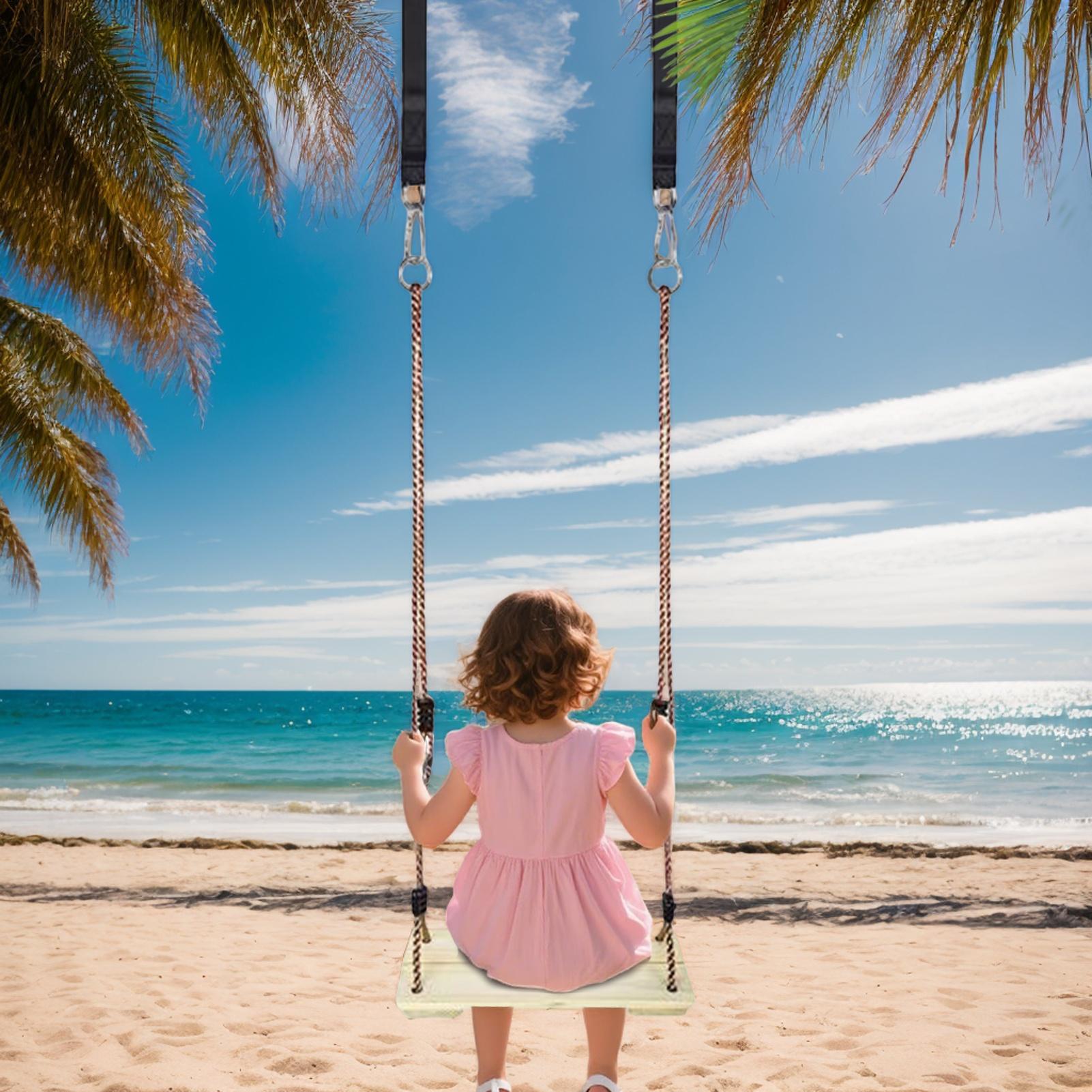 Wood Swing Wooden Tree Swings  - Heavy Equipment Games avis et prix