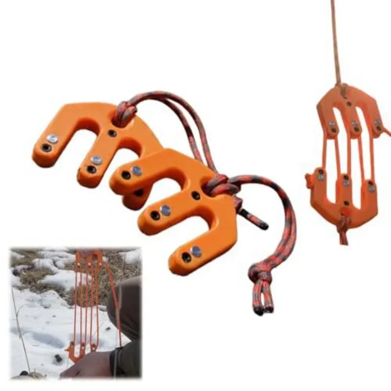 2PCS Block and Tackle Hoist Sy - Heavy Equipment Transporter avis et prix
