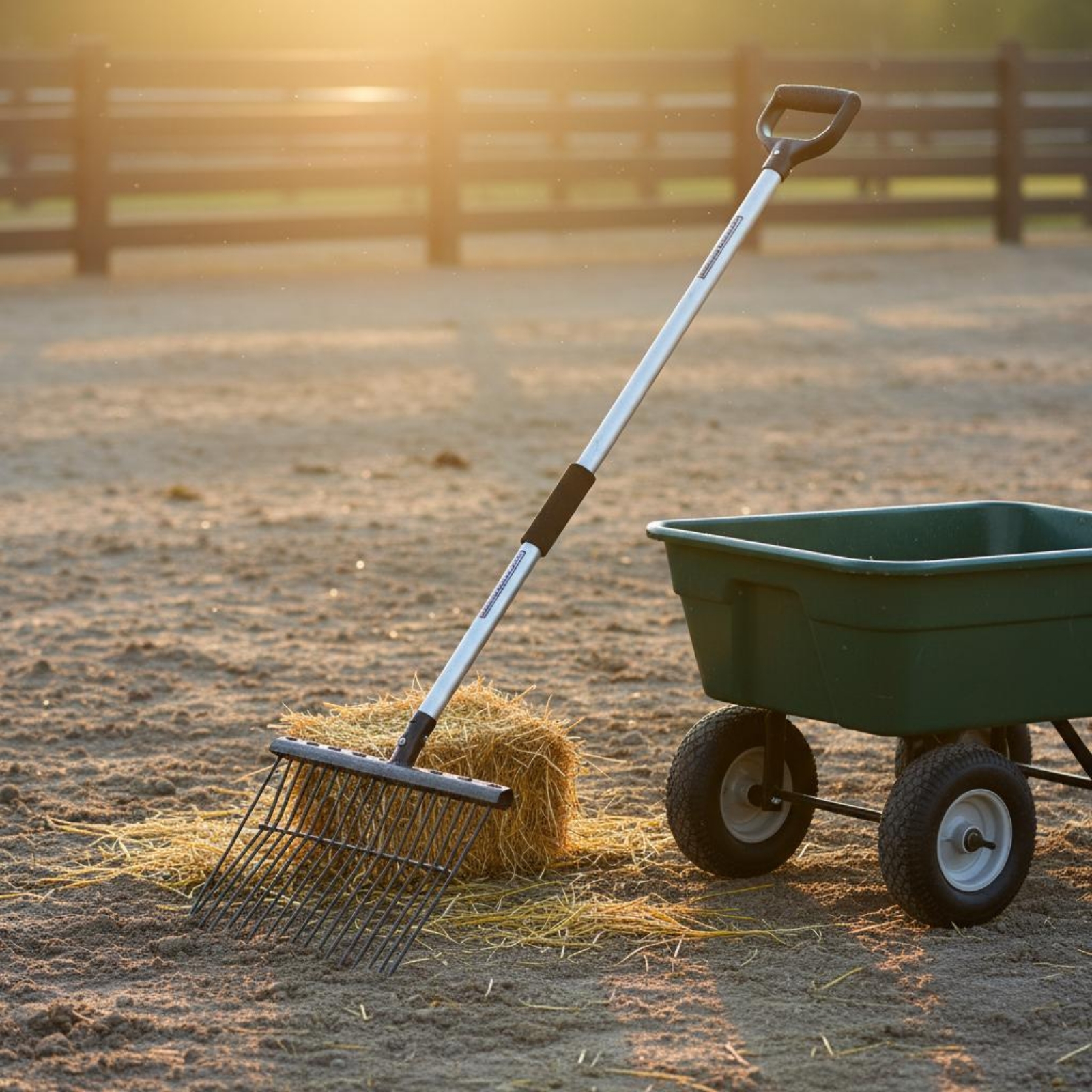 Manure Fork Metal Head Bedding - Heavy Equipment Handling avis et prix