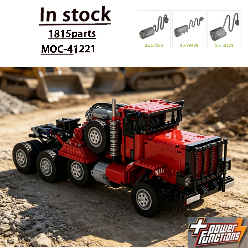 MOC-41221M911Red Edition Heavy - Heavy Equipment Certificate avis et prix
