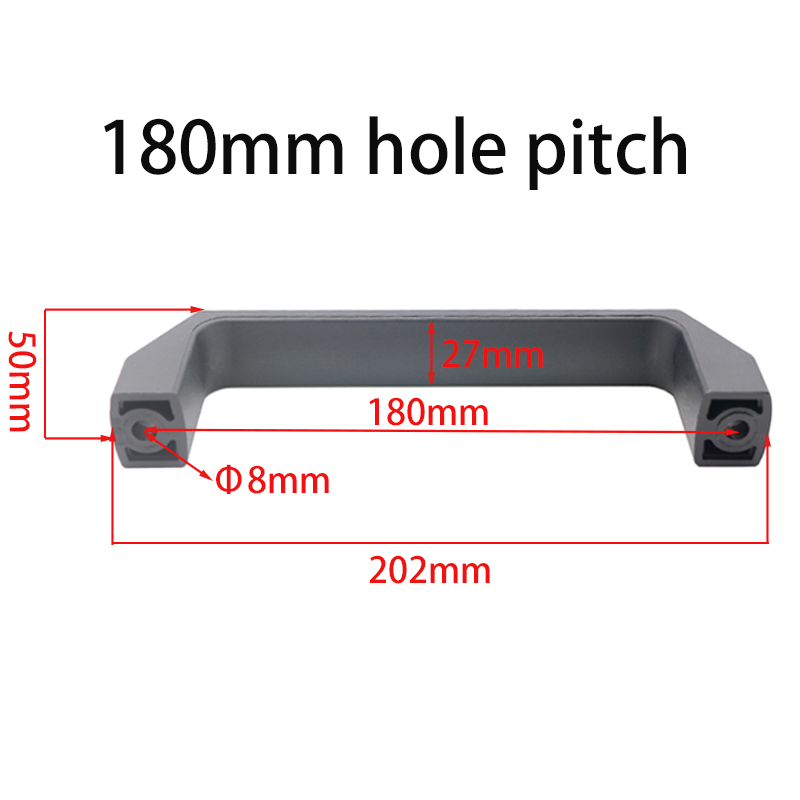 180mm Black Nylon Plastic Heav - Heavy Equipment Handling avis et prix