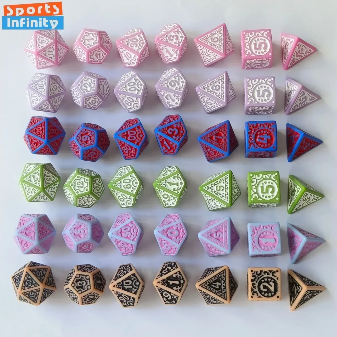 7pcs/set Fashion Hollow Acryli - Heavy Equipment Games avis et prix
