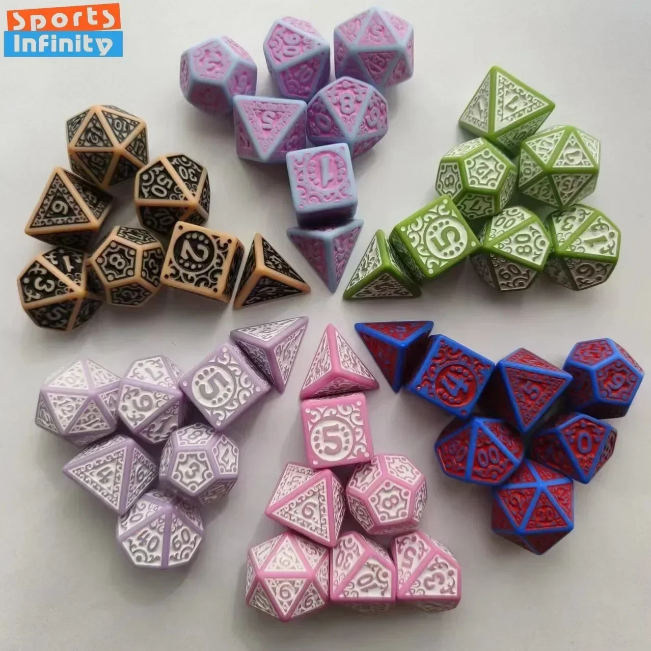 7pcs/set Fashion Hollow Acryli - Heavy Equipment Games avis et prix
