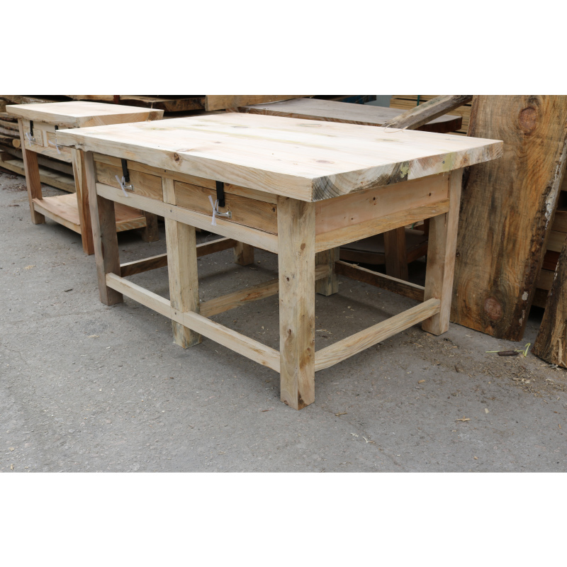 Heavy-duty wooden fitter table - Heavy Equipment Fitter avis et prix