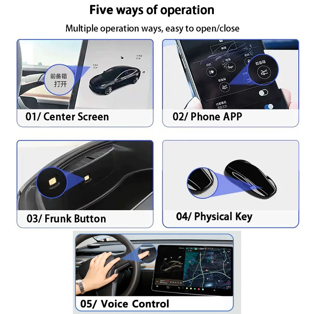 Auto Power Frunk 3.0 for Tesla - Heavy Equipment Lift avis et prix