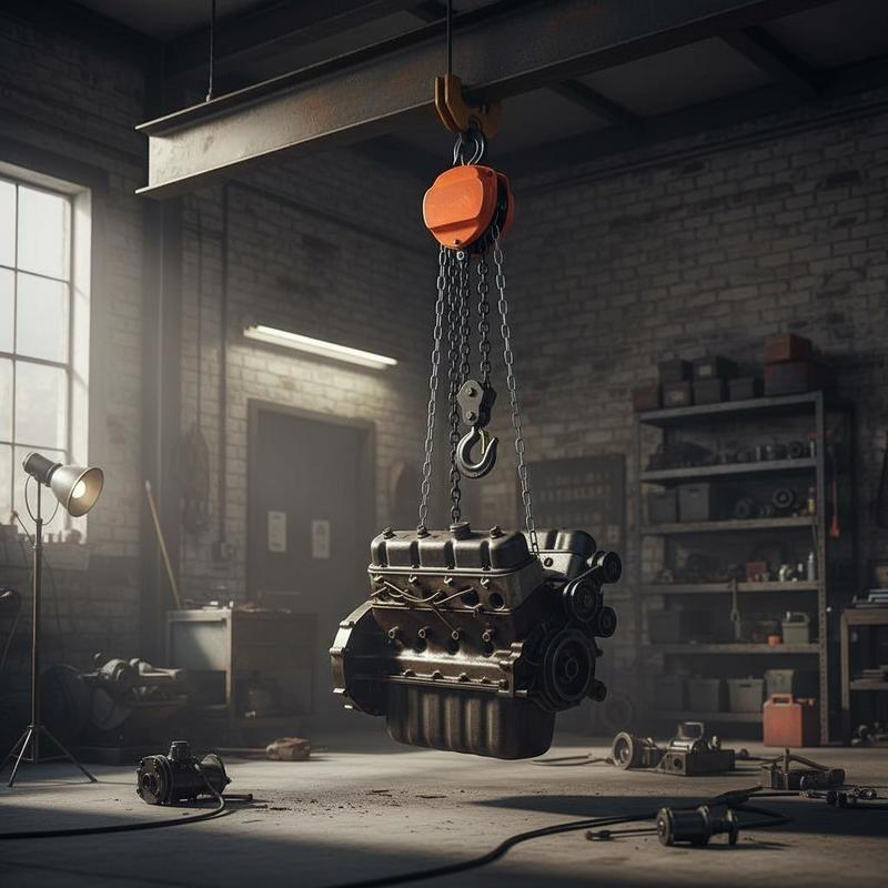 Chain hoist with 3-ton lifting - Heavy Equipment Lift avis et prix