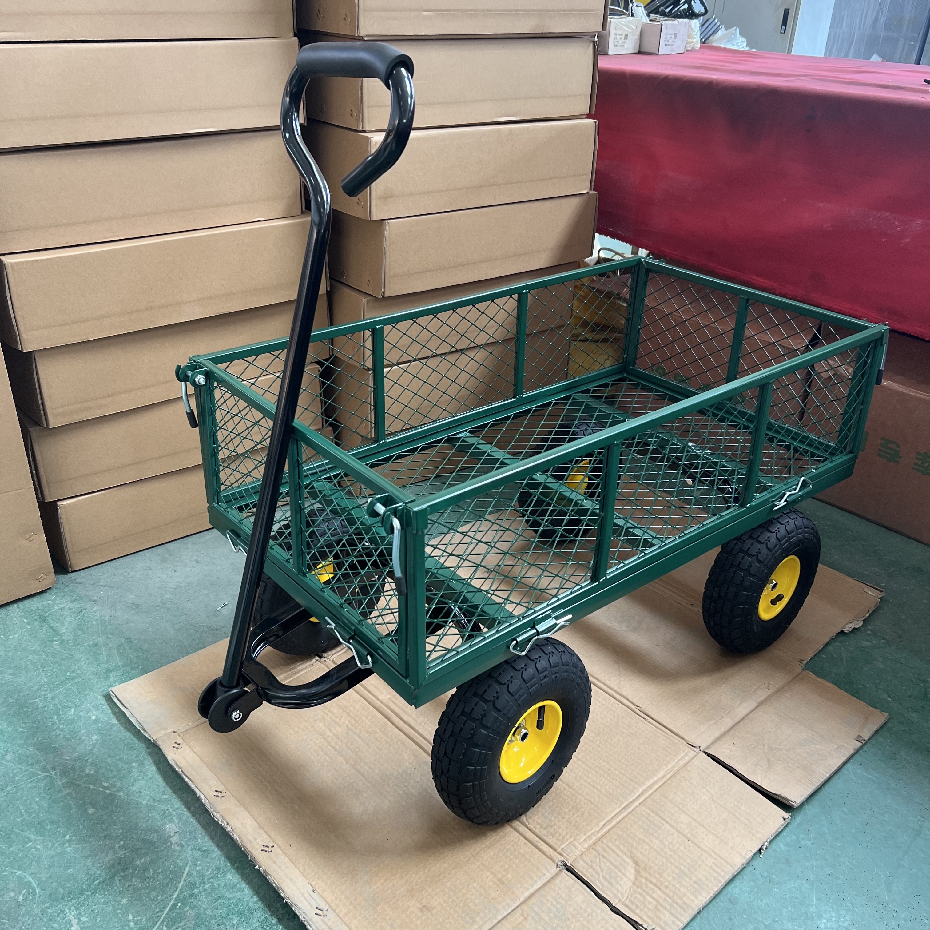 Heavy Duty Steel Mesh Garden T - Heavy Equipment Transporter avis et prix