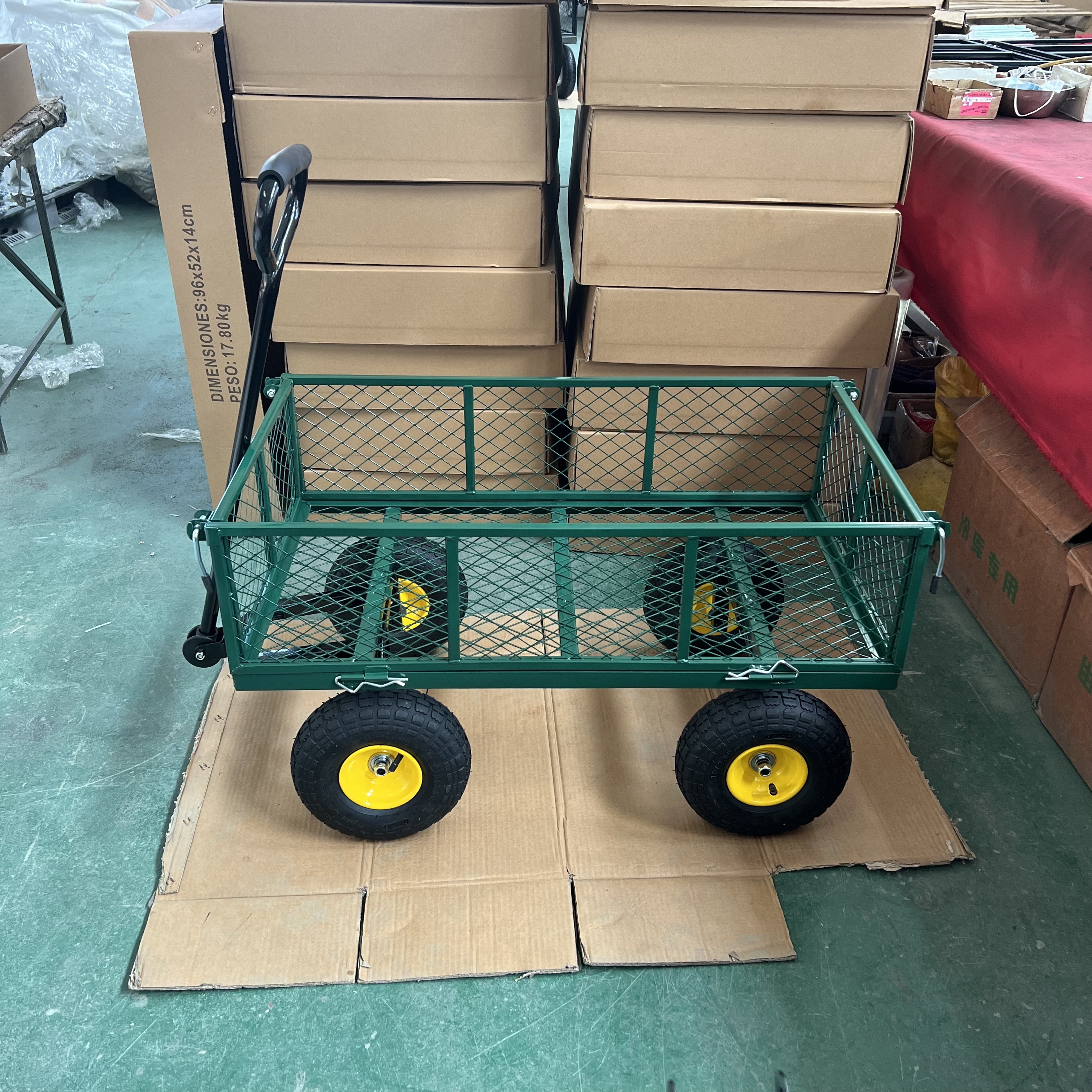 Heavy Duty Steel Mesh Garden T - Heavy Equipment Transporter avis et prix