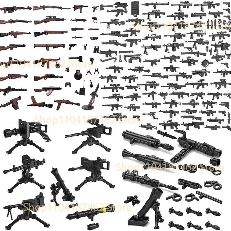Military Figures Weapons Build - Heavy Equipment Certificate avis et prix